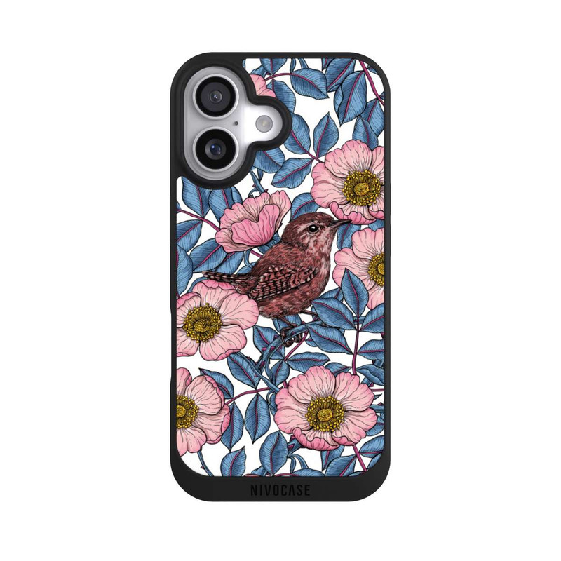 iPhone 17 NIVOpure Zaunkönige und Wildrosen