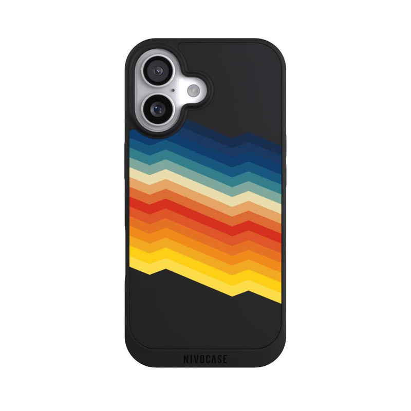 iPhone 17 NIVOpure Abstract Rainbow Transparent