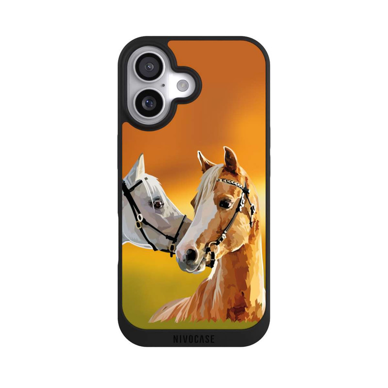 iPhone 17 NIVOpure Pferde Zusammen
