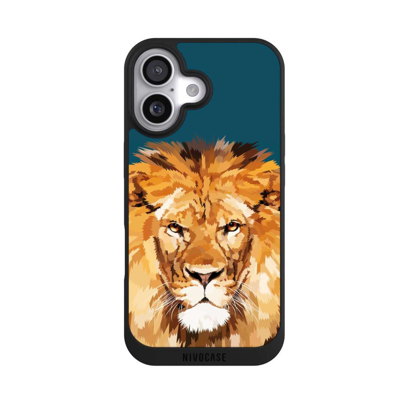 iPhone 17 NIVOpure Löwe Nahaufnahme
