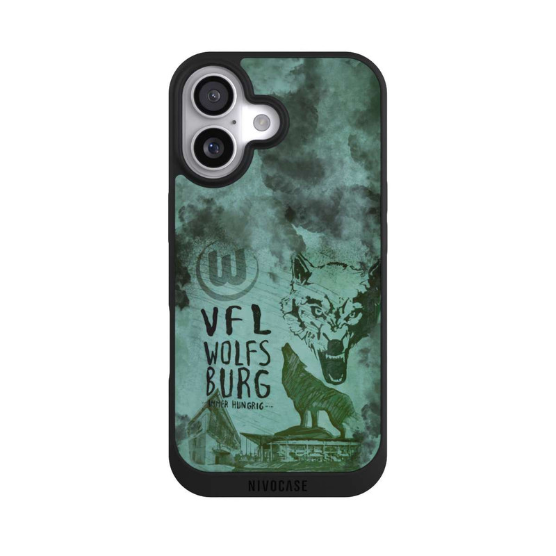 iPhone 17 NIVOpure Heulender Wolf