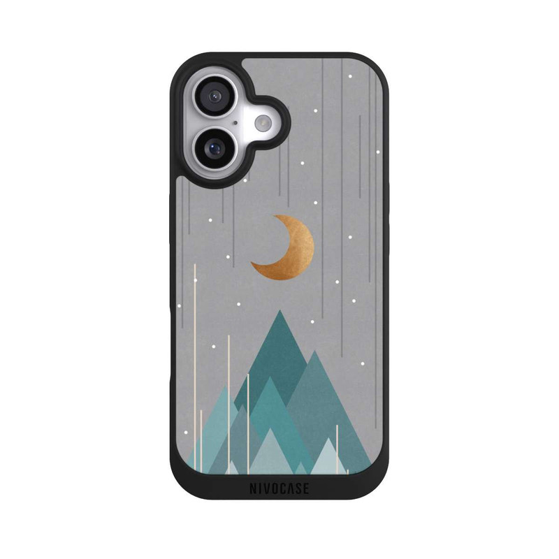 iPhone 17 NIVOpure Mond & Berge Mintgrün