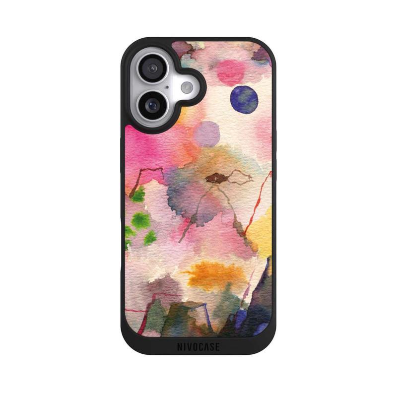 iPhone 17 NIVOpure Watercolor Colorful Mountains