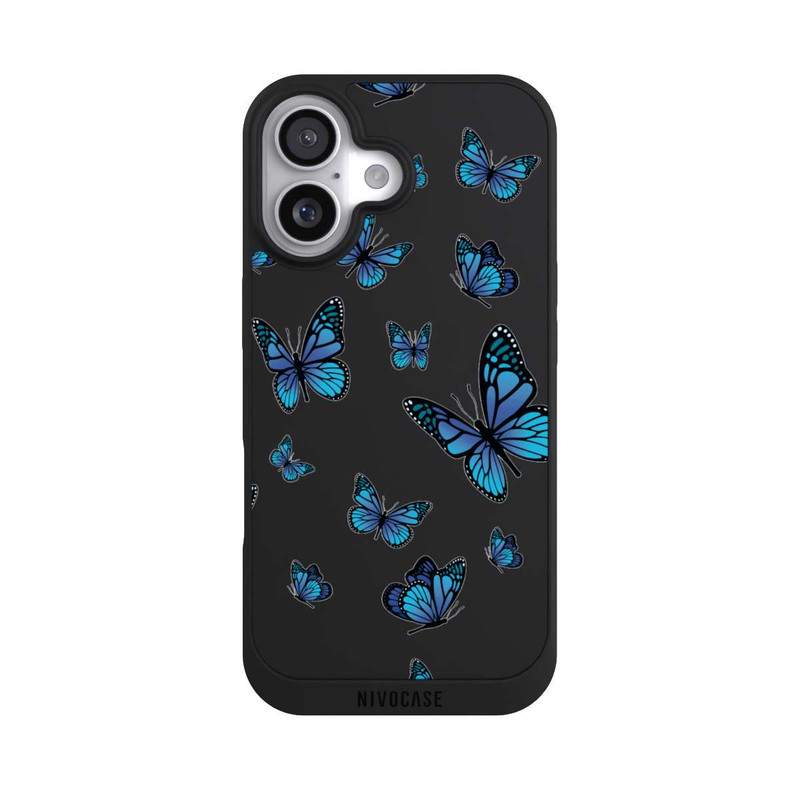 iPhone 17 NIVOpure Schmetterlingmuster Transparent