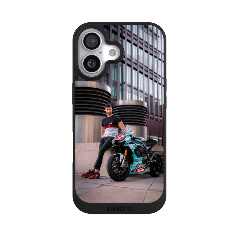 iPhone 17 NIVOpure Blaues Motorrad - MDS