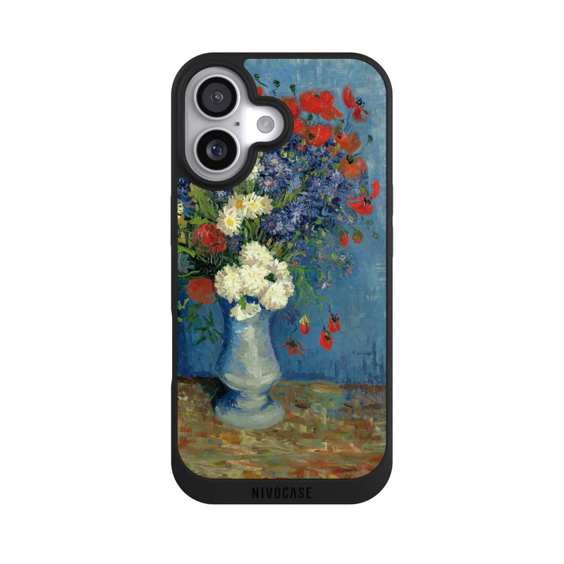iPhone 17 NIVOpure Vase avec Bleuets et Coquelicots - Vicent Van Gogh