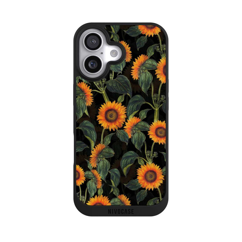iPhone 17 NIVOpure Sonnenblume schwarz
