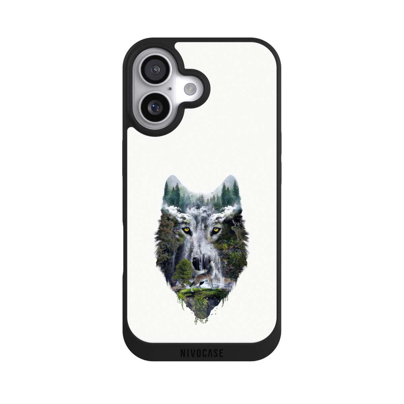 iPhone 17 NIVOpure Wolf im Wald
