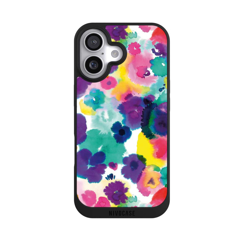 iPhone 17 NIVOpure Aquarellblumen abstrakt