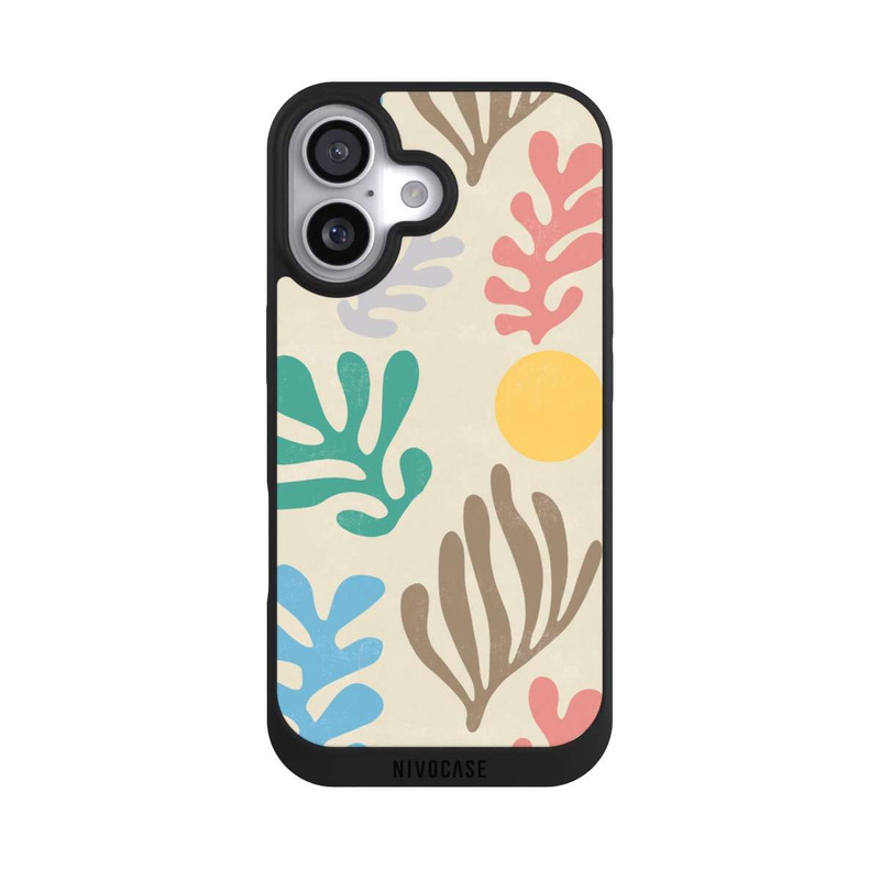 iPhone 17 NIVOpure Blätter im modernen Matisse-Stil