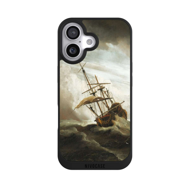 iPhone 17 NIVOpure A Ship on the High Seas Caught by a Squall