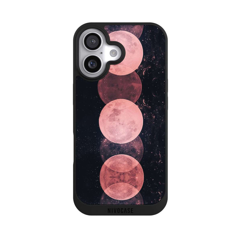 iPhone 17 NIVOpure Rosa Mondphasen