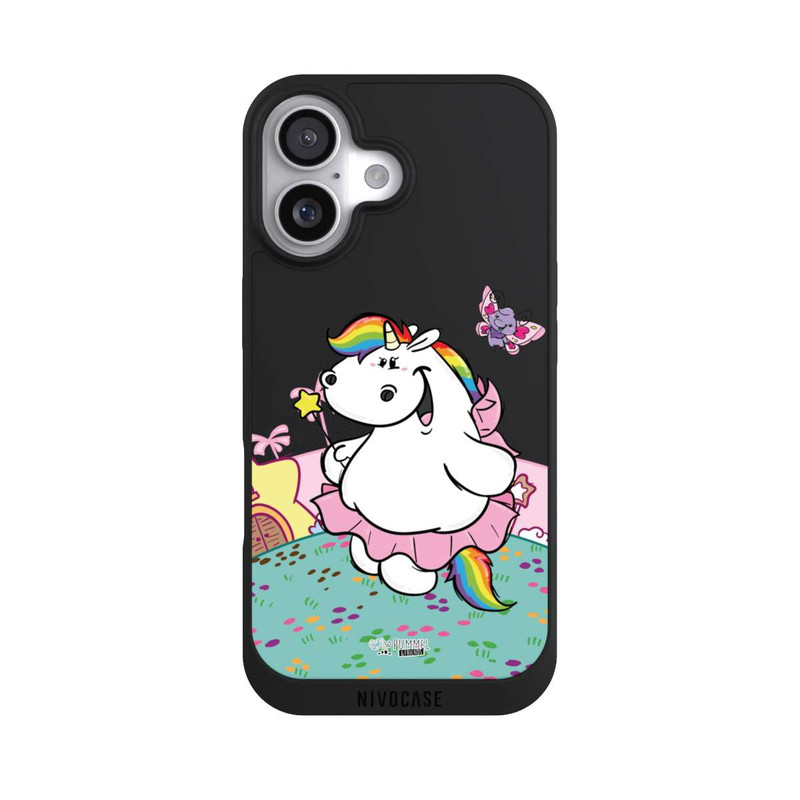 iPhone 17 NIVOpure Glitzerglimmerstadt Transparent