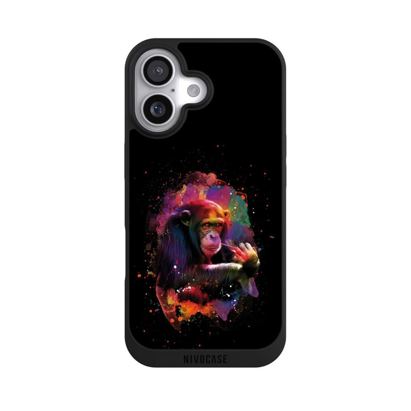 iPhone 17 NIVOpure Affe Colorful Sprayart