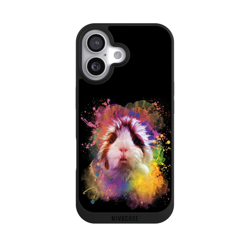 iPhone 17 NIVOpure Meerschweinchen Colorful Sprayart 