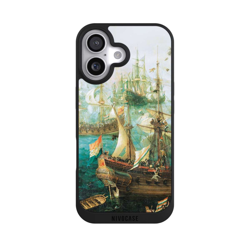 iPhone 17 NIVOpure Battle of Gibraltar in 1607 - Cornelis Claesz. van Wieringen