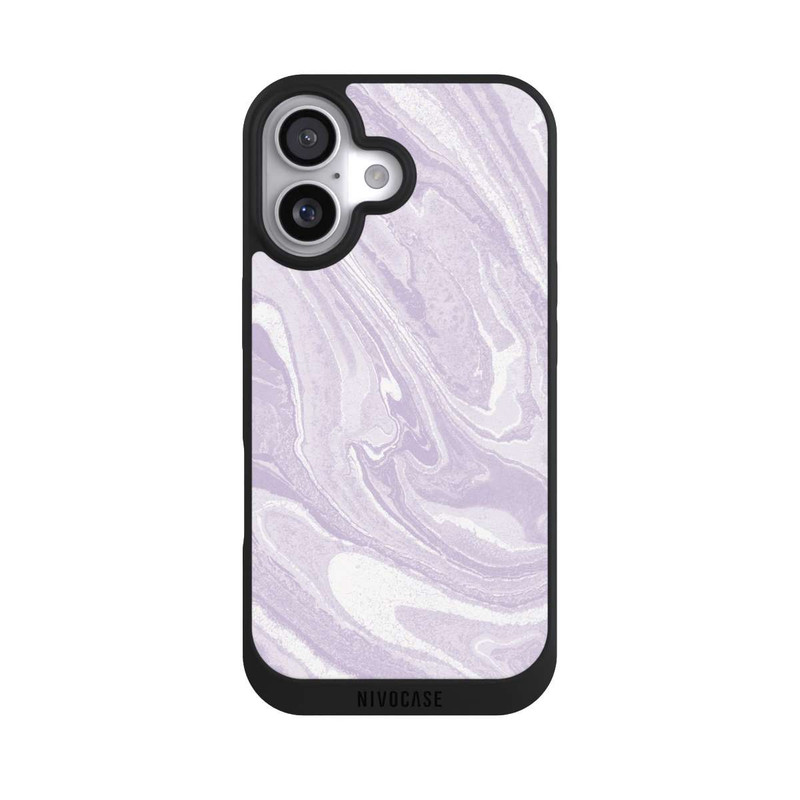 iPhone 17 NIVOpure Marbre lavande