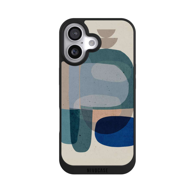 iPhone 17 NIVOpure Stein Nr. 3 Blau