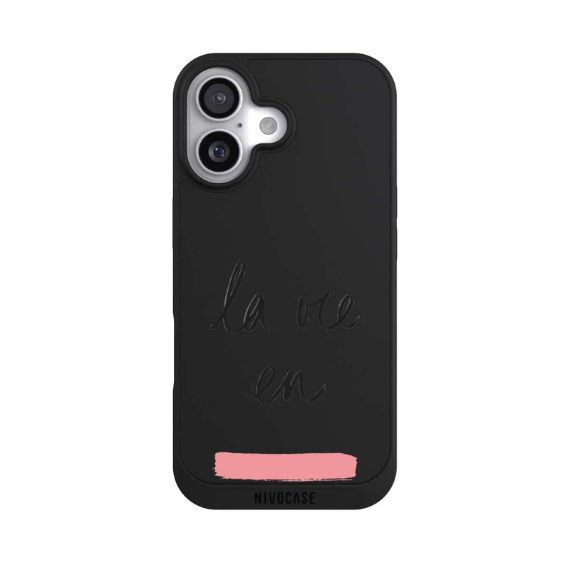 iPhone 17 NIVOpure La vie en Rosa Transparent