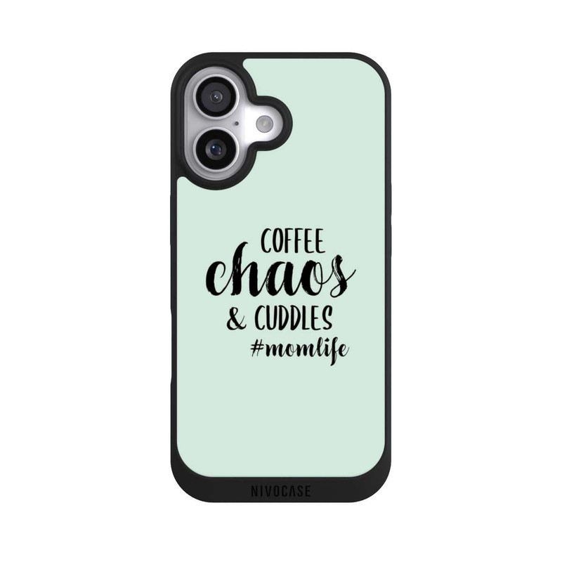 iPhone 17 NIVOpure Coffee Chaos Cuddles Green