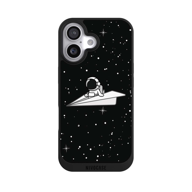iPhone 17 NIVOpure Astronaut Paper Plane Comic