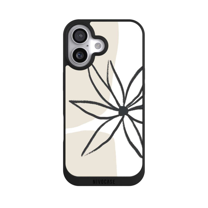 iPhone 17 NIVOpure Blume und Creme