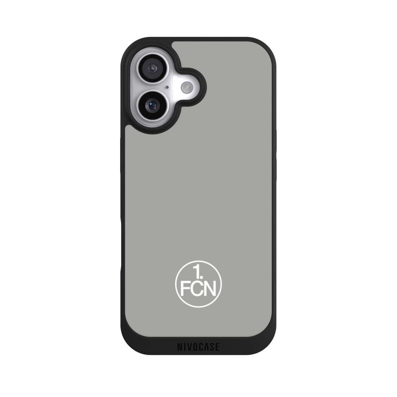 iPhone 17 NIVOpure Logo Grau 