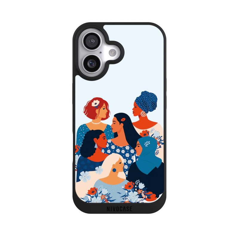 iPhone 17 NIVOpure Frauen Diversity Blau