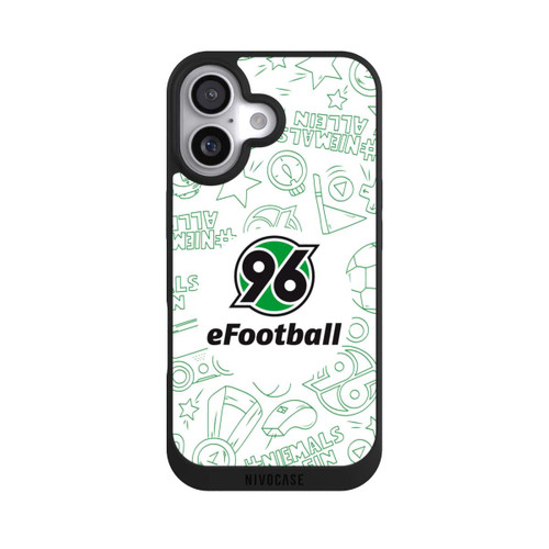  NIVOpure Hannover 96 Football Pattern Design White