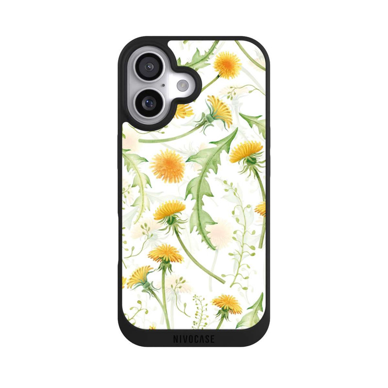 iPhone 17 NIVOpure Löwenzahn Muster