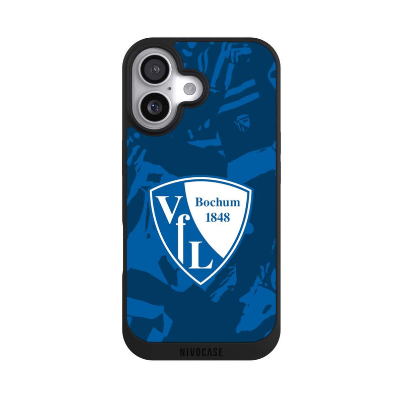 iPhone 17 NIVOpure VfL Bochum Blaues Muster