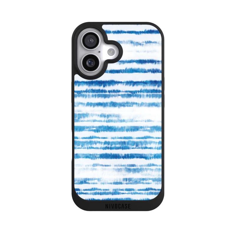 iPhone 17 NIVOpure Blue Stripes - Batik