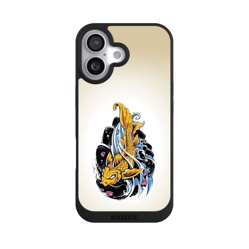 iPhone 17 NIVOpure Japanese Fish Illustration 
