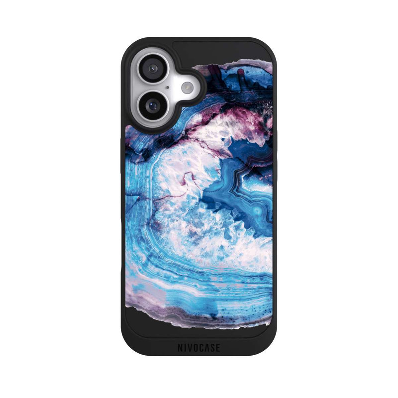 iPhone 17 NIVOpure Blau Lila Edelstein