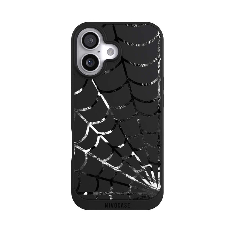 iPhone 17 NIVOpure Texturiertes Spinnennetz