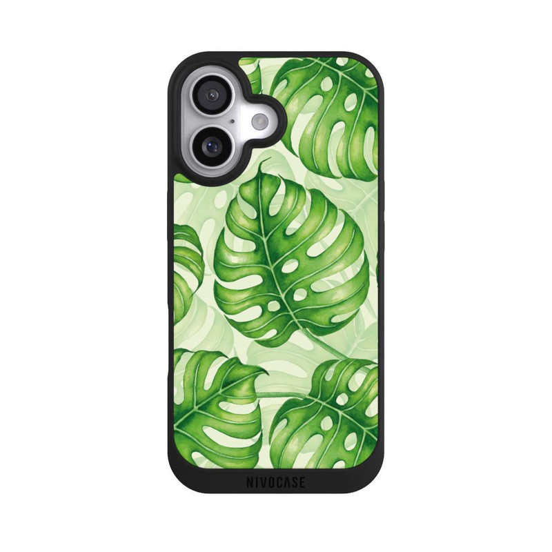 iPhone 17 NIVOpure Joli motif de feuilles de palmier