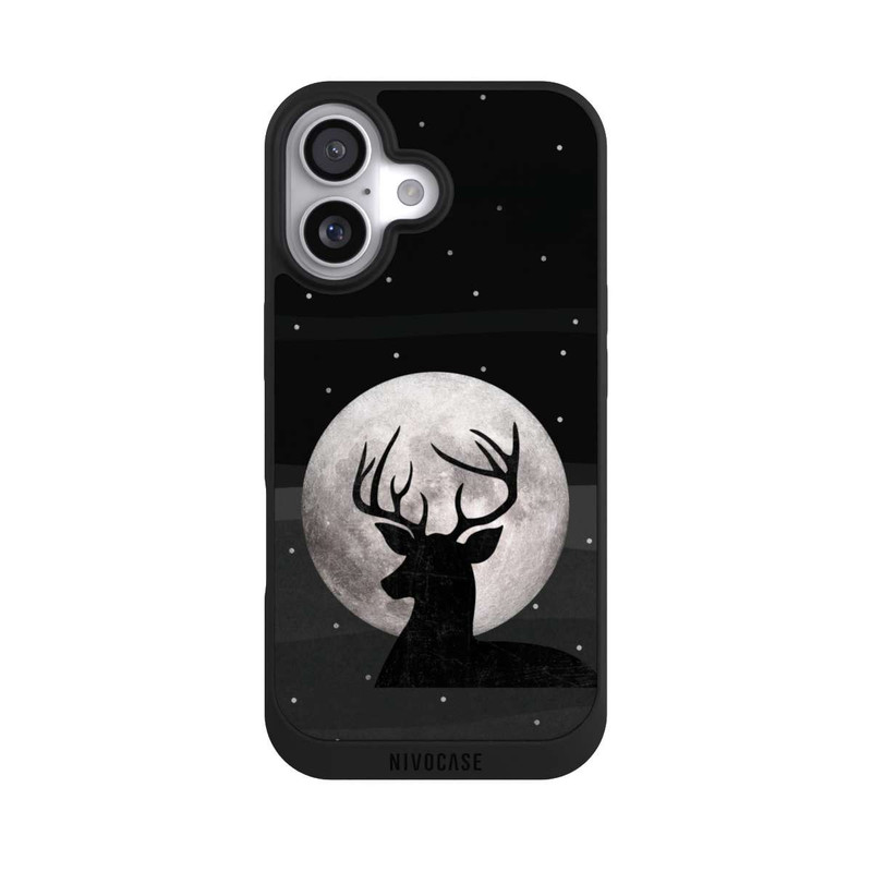 iPhone 17 NIVOpure Deer & Moon Silver