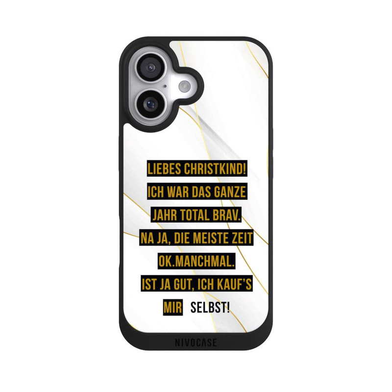 iPhone 17 NIVOpure Liebes Christkind Marmor