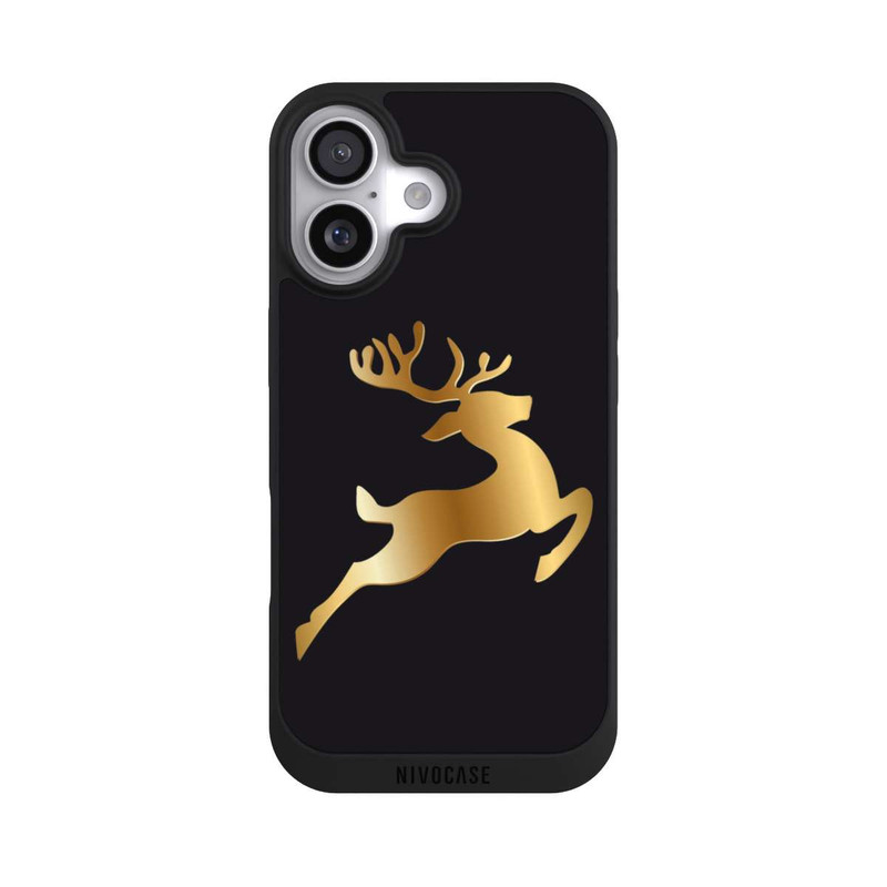 iPhone 17 NIVOpure Gold Reindeer