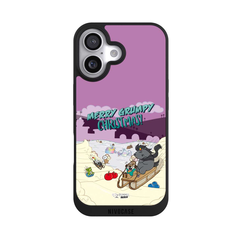 iPhone 17 NIVOpure Merry Grumpy Christmas Grummeleinhorn