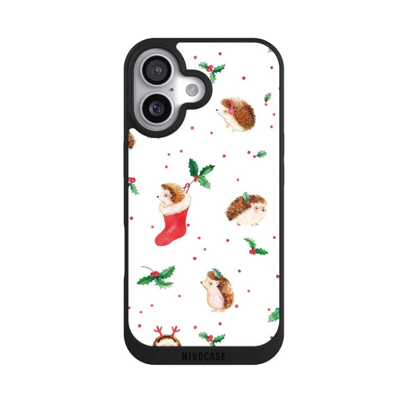 iPhone 17 NIVOpure Christmas Cute Hedgehog