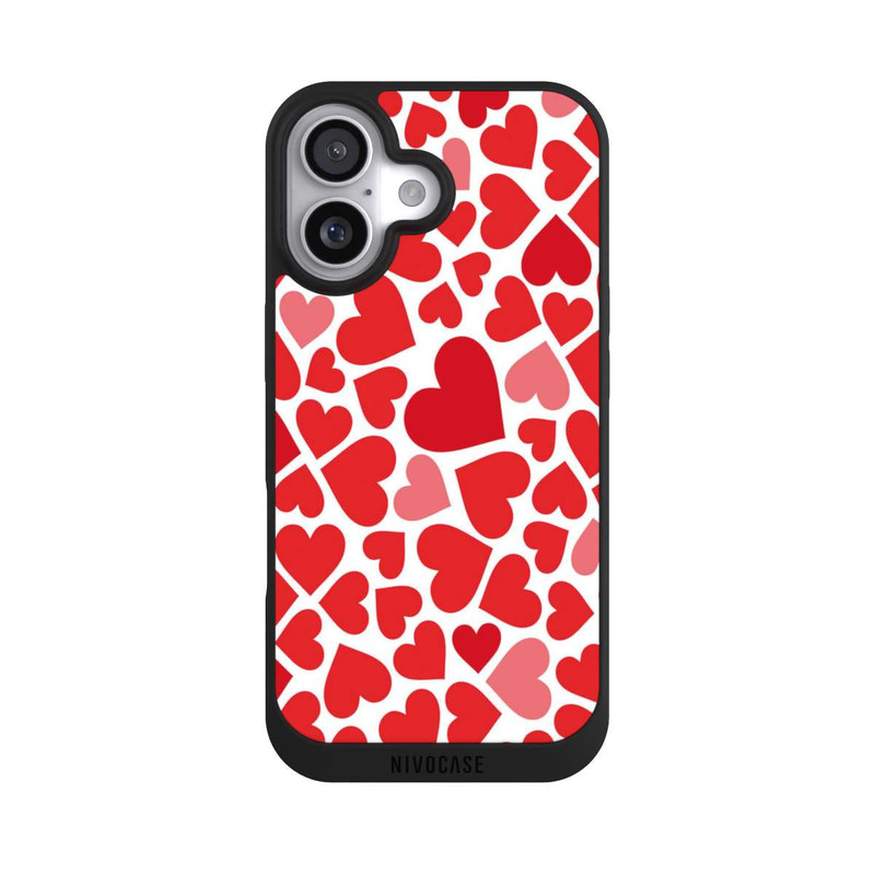 iPhone 17 NIVOpure Motifs de cœurs