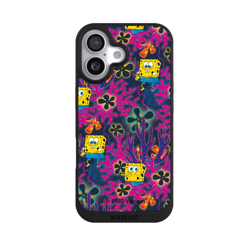 iPhone 17 NIVOpure Spongebob - Coral Muster