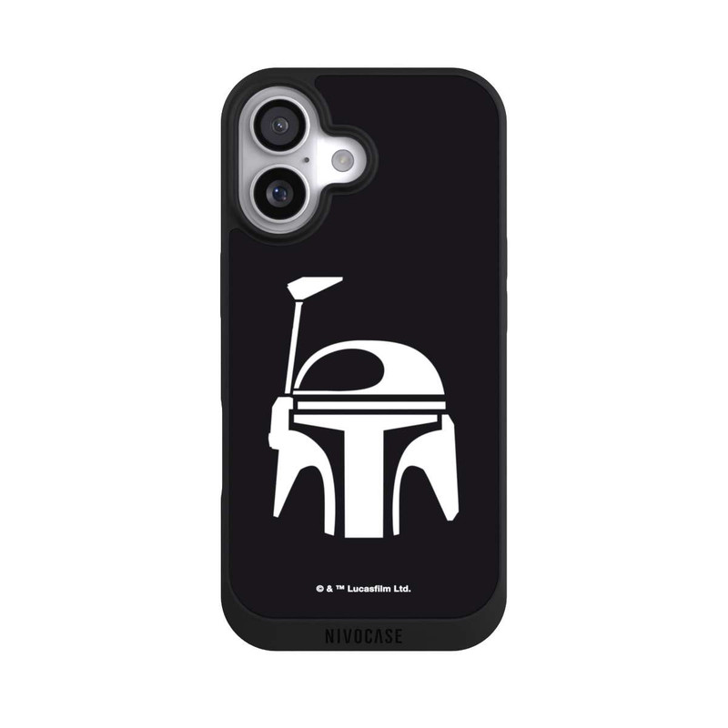 iPhone 17 NIVOpure Casque Boba Fett Noir