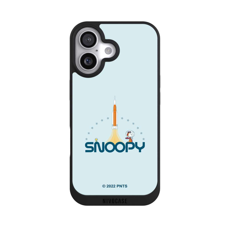 iPhone 17 NIVOpure Snoopy Weltraum Traveller Rakete