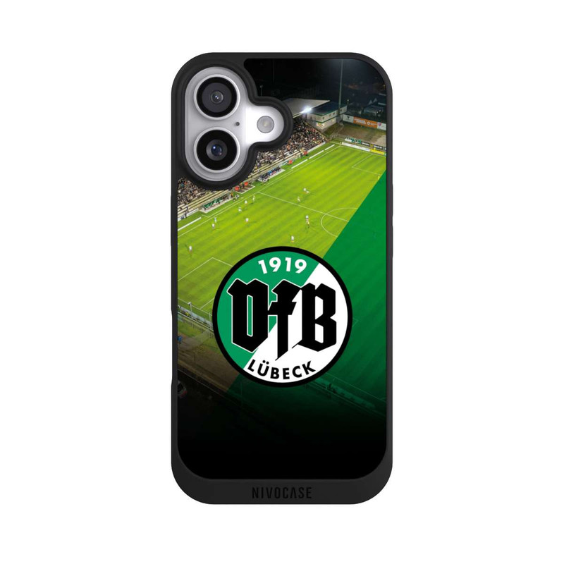 iPhone 17 NIVOpure  VfB Lübeck Dreieck Grün Transparent Groß