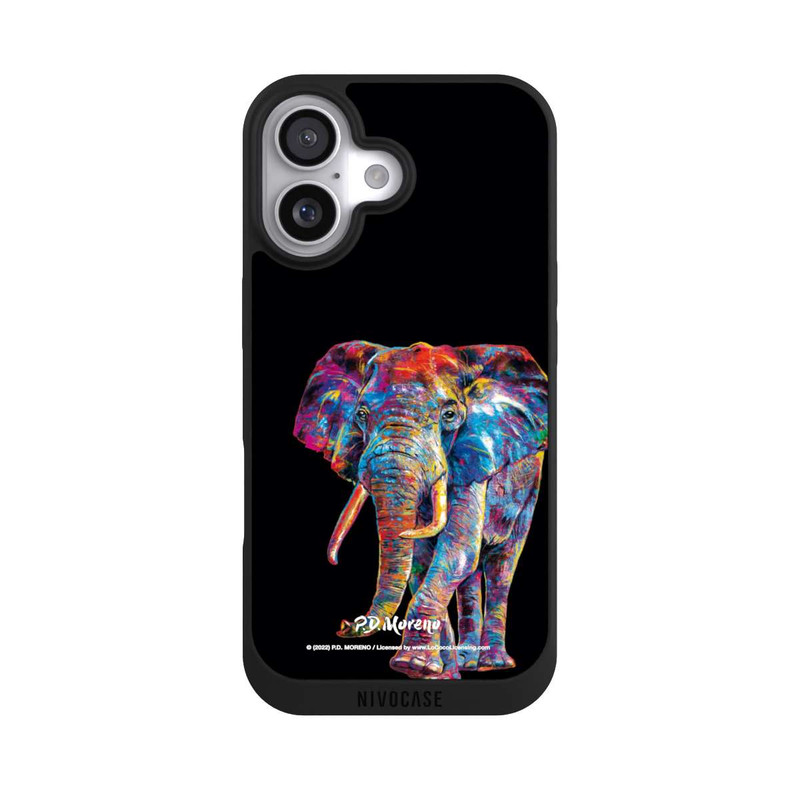 iPhone 17 NIVOpure Elephant Art By P.D. Moreno
