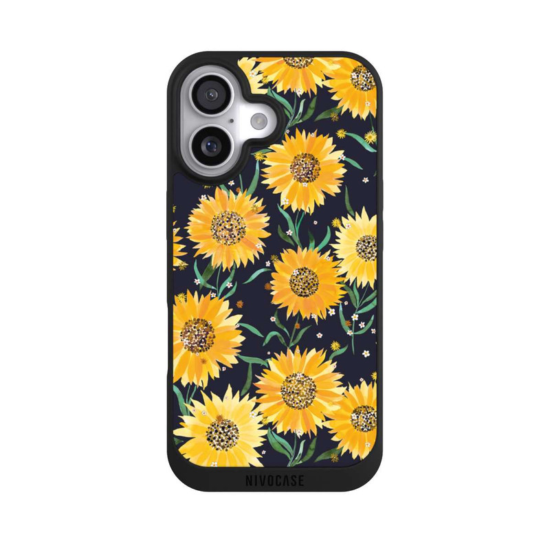 iPhone 17 NIVOpure Sunflowers Black