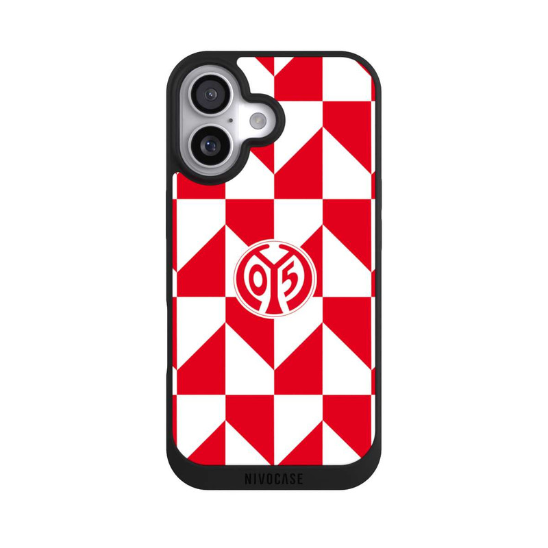 iPhone 17 NIVOpure Mainz 05-Rotes Muster