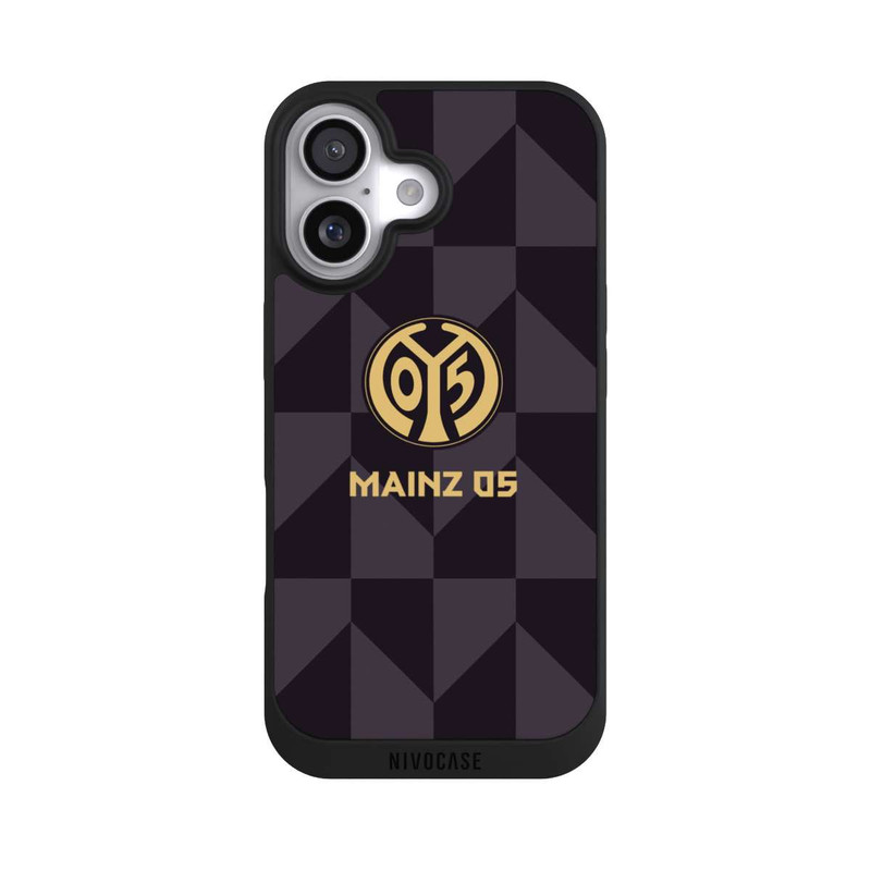 iPhone 17 NIVOpure Mainz 05-Dunkles Muster